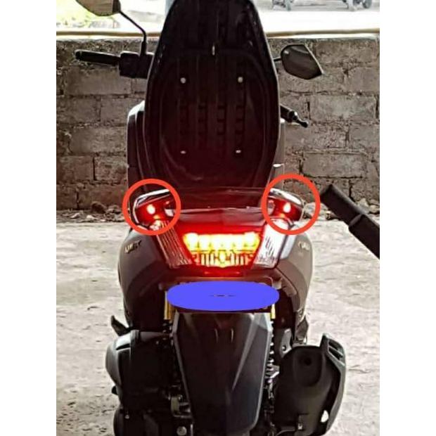 SEPASANG Lampu Led Mata Elang nyala Strobo Strobo / Standby Motor