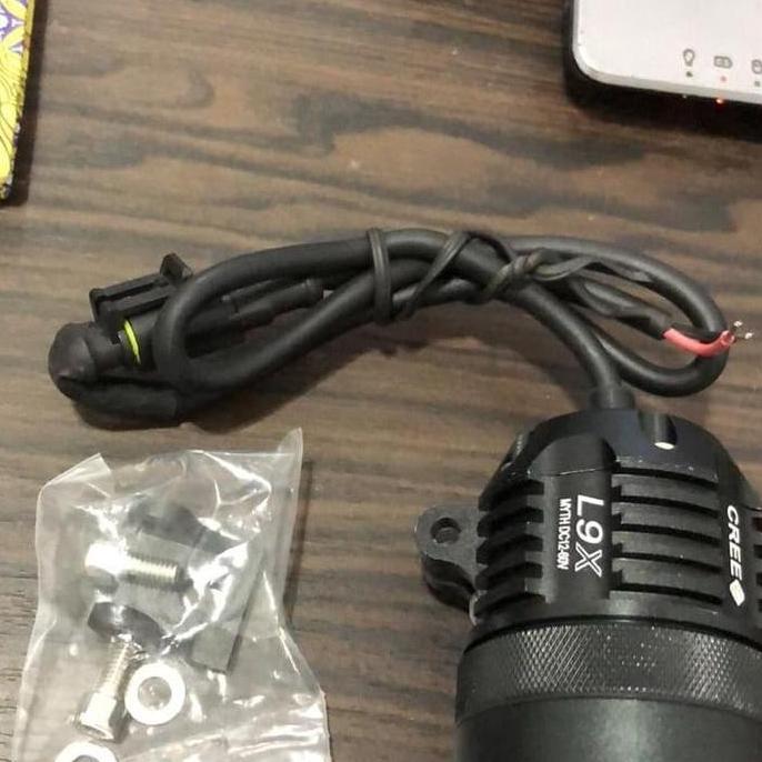 Promo Lampu Tembak Sorot L9X L9 CREE 90 Watt Nmax Xmax Aerox Lexy Universal Diskon