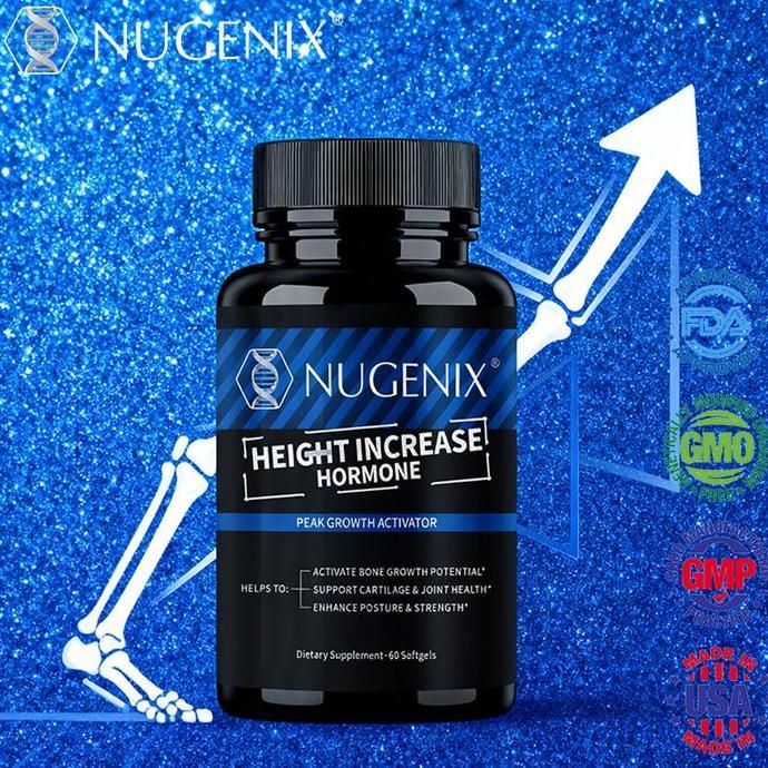 Nugenix Nutrisi Pertumbuhan, Kalsium Magnesium Vitamin, Mendukung Tinggi Badan