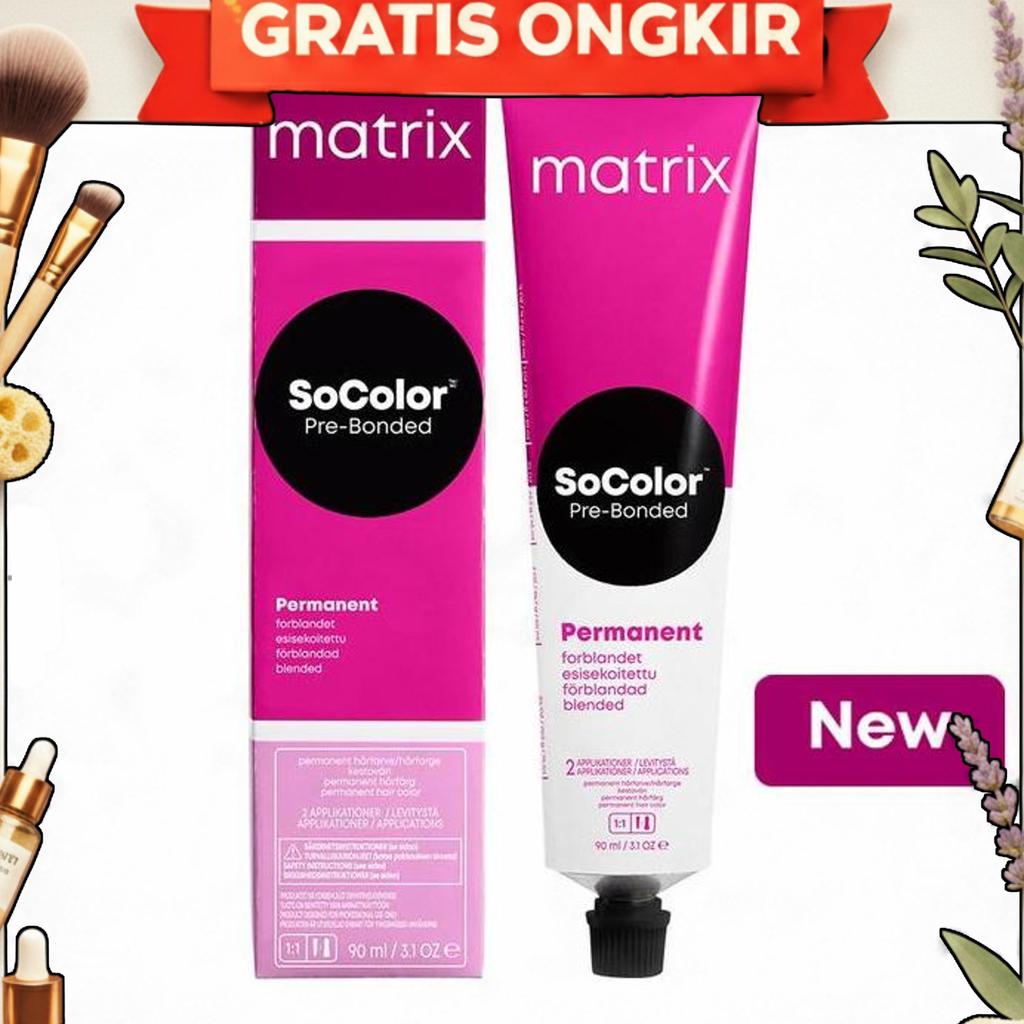 Cat Rambut Matrix Socolor+Oxydant 12.35-12W Warm Super Light Brown