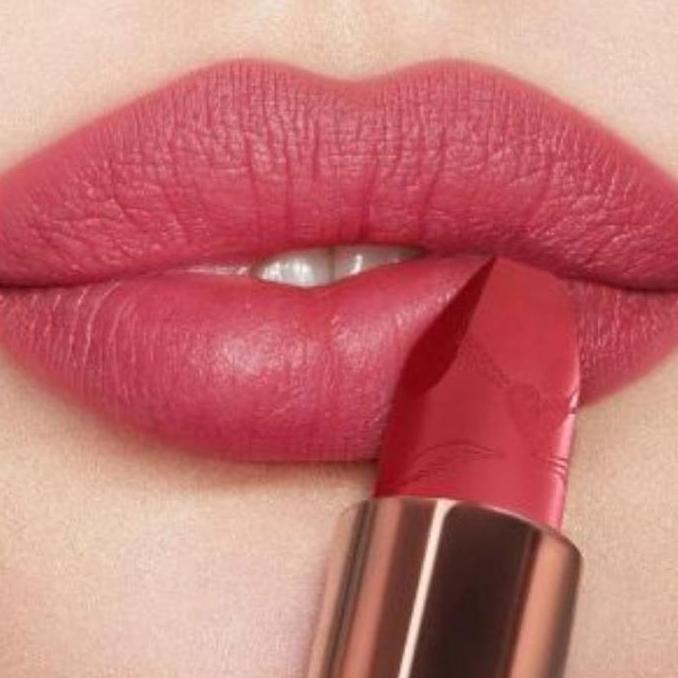 Papupi- ( Gratis Pensil Alis ) 2Pcs Lipstik Putar Waterproof Tahan Lama Matte Glossy Warna Nude Peac