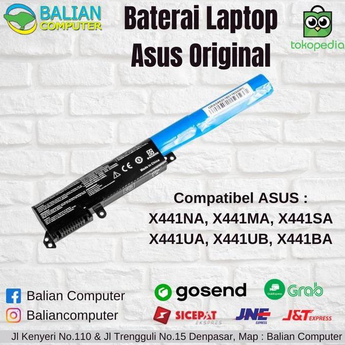 Original Baterai Asus Vivobook X441NA X441MA X441BA X441UA X441UB BIM