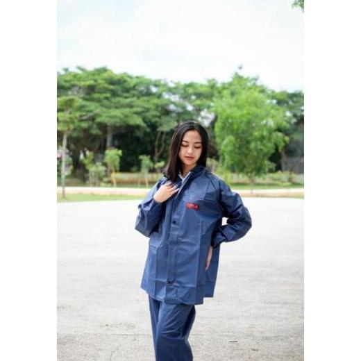 Kidbig- Jas Hujan Dna Pvc 0.25 Original Anti Rembes Dewasa Setelan Jashujan Motor Jashu Jan Lebih Ku
