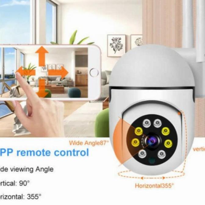 Agent- New Ip Camera Cctv 8Mp Colorvu Malam Berwarna Wireless Outdoor