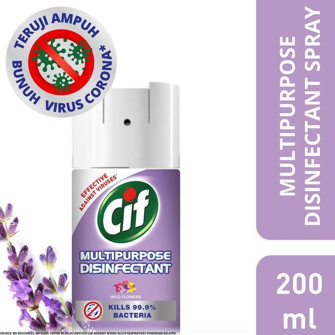Ptursa_Sejati - Cif Multipurpose Disinfectant Spray 2Ml