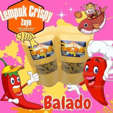 LEMPUK CRISPY 100 GRAM IKAN KHAS DANAU RANU GRATI