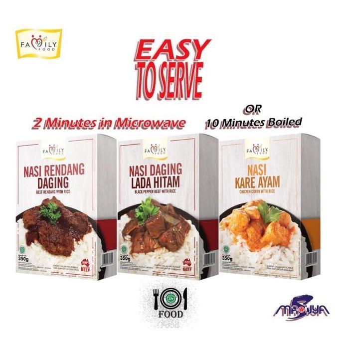 FAMILY FOOD Makanan Nasi Siap Saji (Ready to Eat Meal)