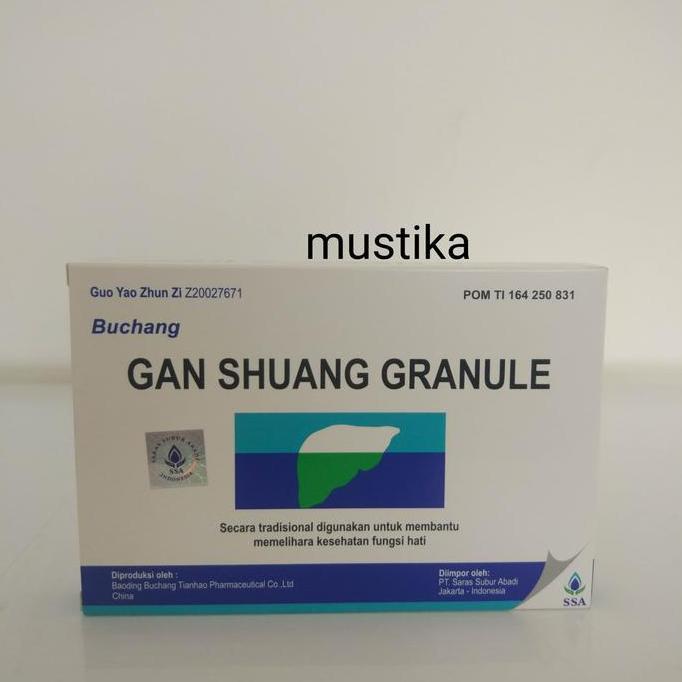 Buchang gan shuang granule ganshuang granule