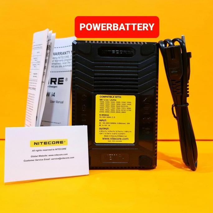 Nitecore New i4 Intellicharger 4 SLOT Charger