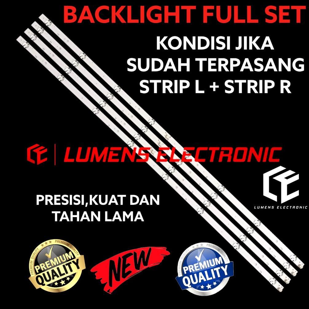 HOT BACKLIGHT TV LED TOSHIBA 47 INC 47L2400 47L5400 47L2400VJ 47L5400VJ VJ 47L LAMPU BL 8K 3V 47INC 