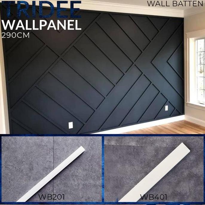 Wall Moulding | Wall Batten | Dinding Profil | TRIDEE WALLPAPER (TERBAIK) (TERBARU) (TERMURAH)
