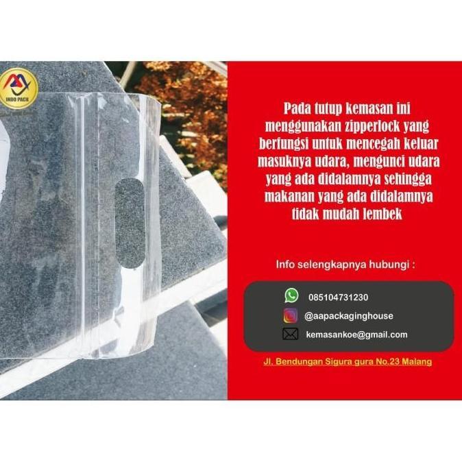Stand Up Pouch Plastik PP 20 x 30