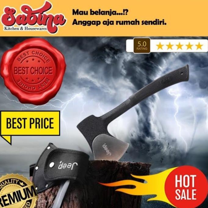 RETEKNO Kapak Kampak Premium Koleksi Survival Outdoor Pemotong Kayu Bushcraft