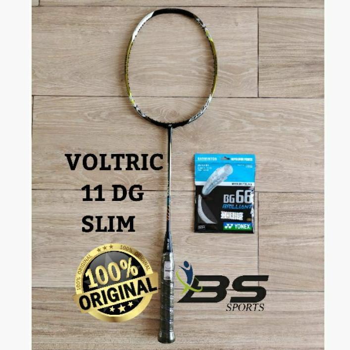 RAKET BADMINTON RAKET YONEX VOLTRIC 11DG 11 DG SLIM ORIGINAL 100%