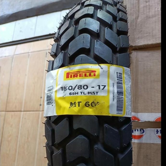 Terlaris Pirelli Mt60 130/80-17 Rear Ban Motor Dual Purpose