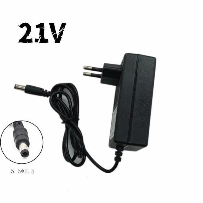 BAJANTEKNO Dagmara Adaptor Charger 21V Cocok untuk kunci pas tanpa kabel dagmara 21V