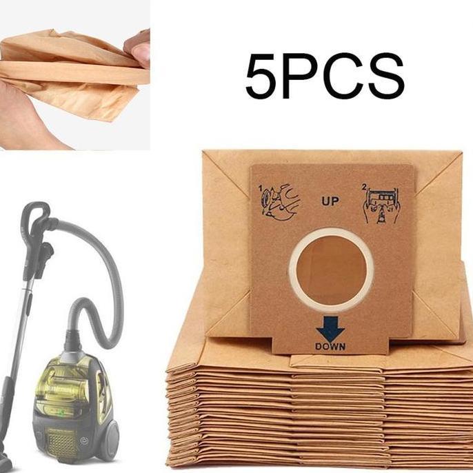 BAJANTEKNO 5PCS Universal  Kantong Debu Vacuum Cleaner Electrolux Dust Bag Vacuum Cleaner Filter Bag