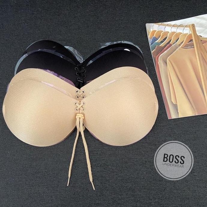 AI15 }} BH tempel tali | BH Gel | Push up BRA | BH silikon | BRA Gel tali | Angel Bra tempel tali