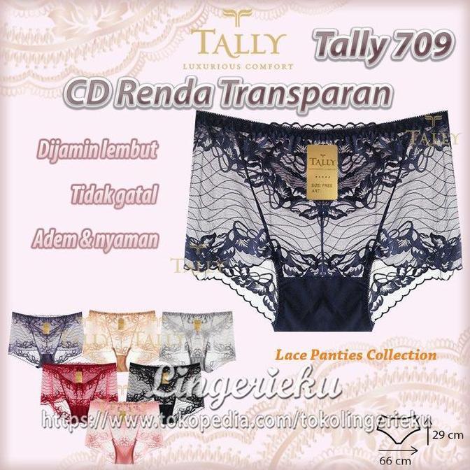 Celana Dalam Wanita Seksi Transparan Cd Tally 709