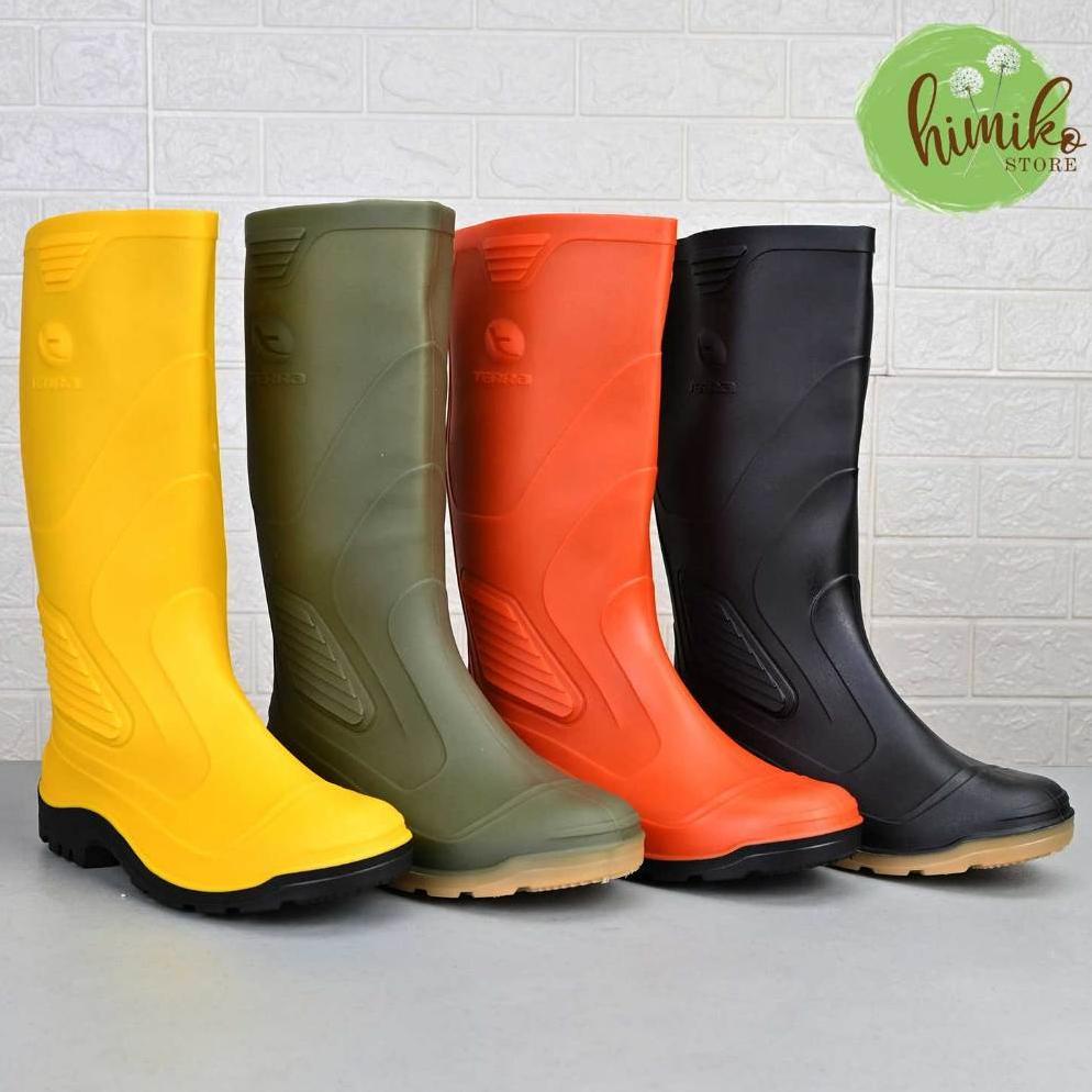 SEPATU BOOTS KARET PANJANG AP BOOTS TERRA ECO 3 Original