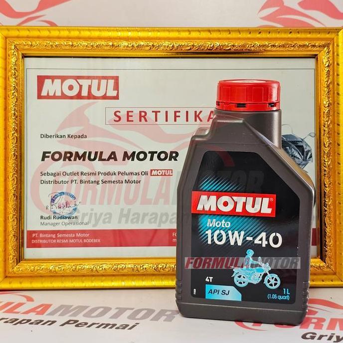 Olinol- Motul Moto 4T All Series 800Ml/1L - Oli Mesin Motor 4Tak (Original Resmi)