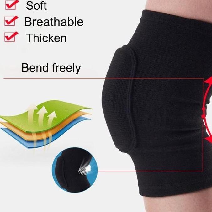 Pootbol- Pelindung Lutut Dan Siku Anak-Anak Pelindung Lutut 2 Buah Ukuran M Kualitas Premium Pelindu