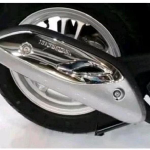 NEW Garnis Muffler Scoopy Original-Garnis knalpot Scoopy 2021-2024 ori