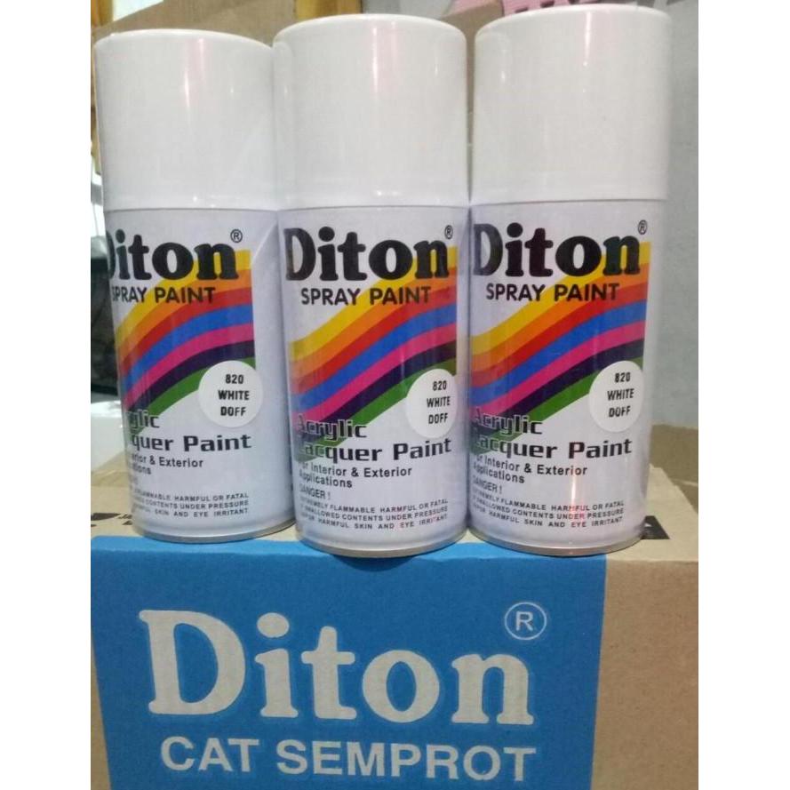 Colorbit- Pilok Pilox Diton White Doff 820 300Cc Putih Doff 820 300Cc