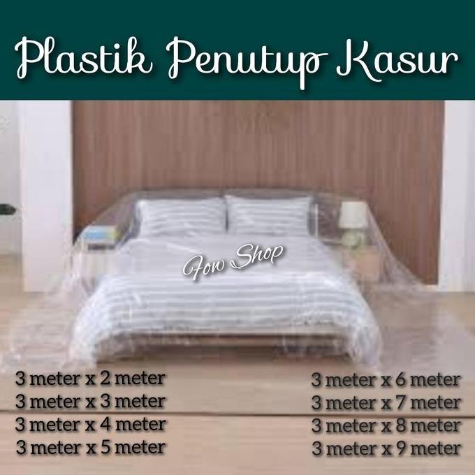 Plastik BeningTutup Penutup Bungkus Pembungkus Kasur Sofa Springbed