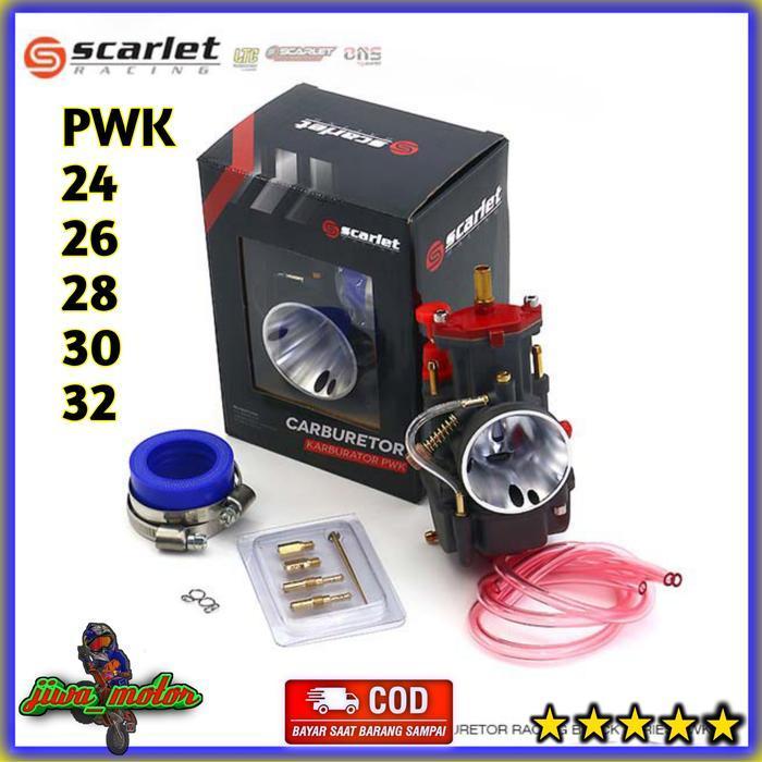 Karbu Kotak Pwk 24 26 28 30 32 Scarlet Racing Karburator Pwk 24 26 28 Original Dan Terpercaya