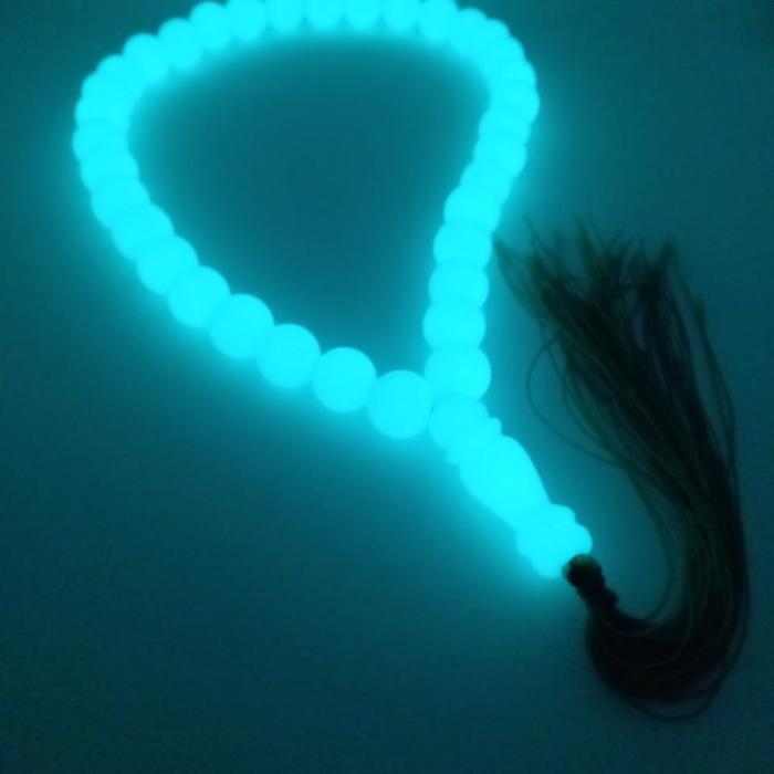 (Promo) Tasbih Batu Pospor 33 Butir Asli Bestseller