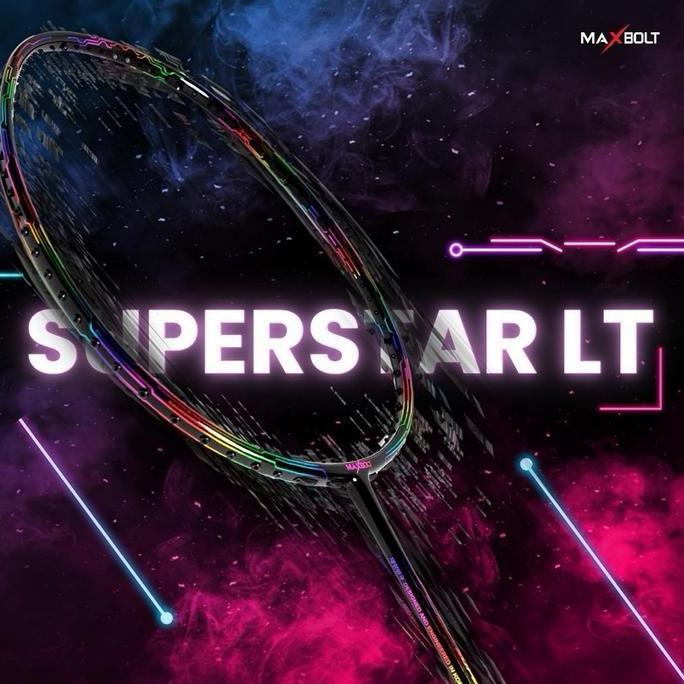 Loop- Raket Maxbolt Superstar Lt Rainbow Original 5U | Max Tension 30Lbs | Head Heavy | Limited Edit