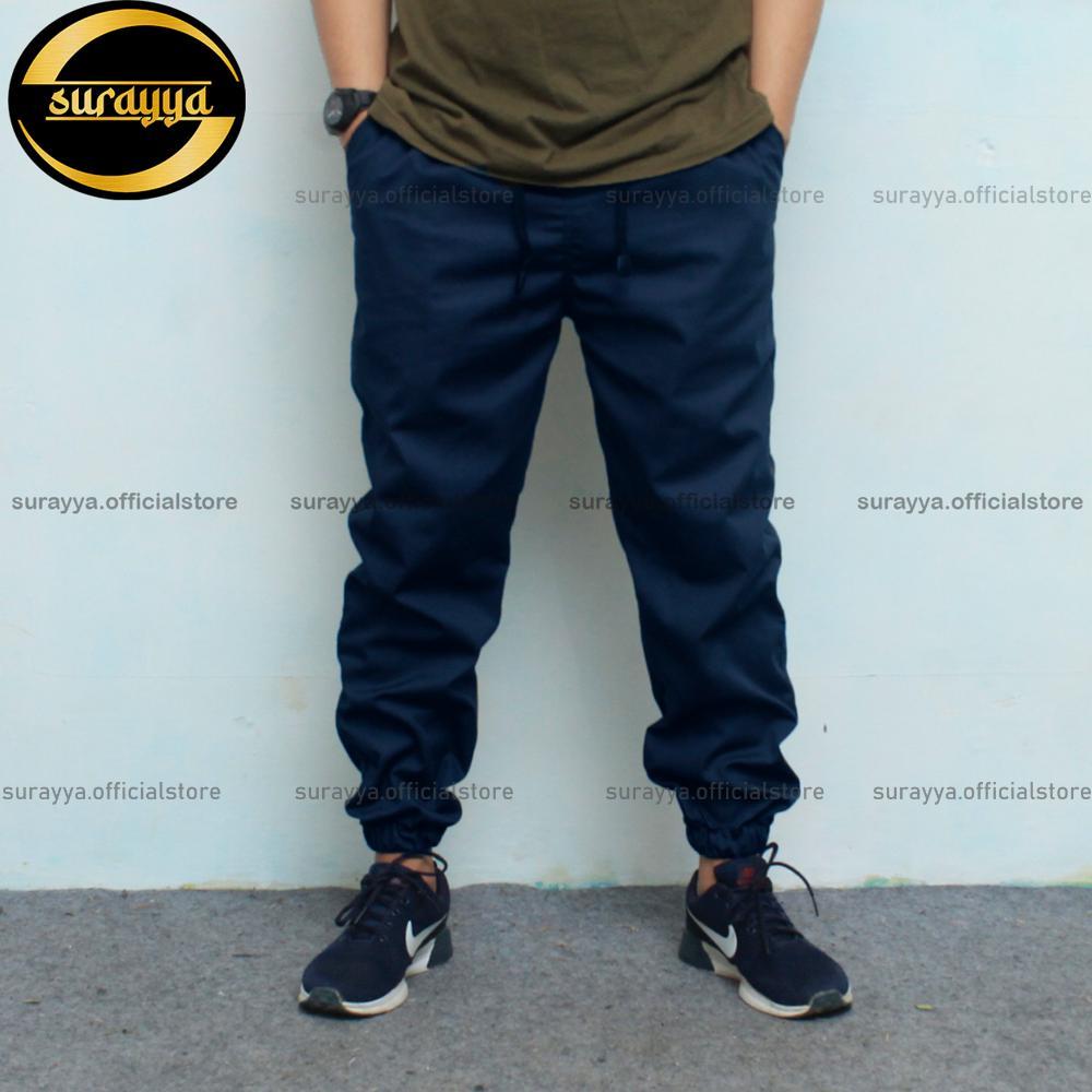 PENAWARAN SPESIAL Celana jogger pants katun+ Bahan tebal/Sirwal jogger /Celana Pria