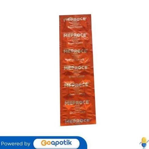 Tersedia MEPROCE STRIP ISI 10 KAPSUL