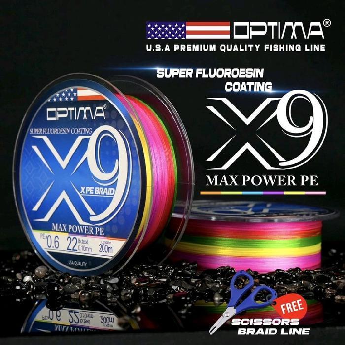 Senar Pe X9 Optima 300 & 400 Meter