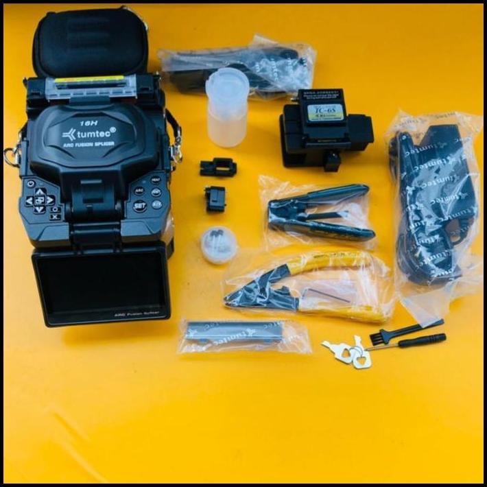 SPLICER tumtec 17H splicing tumtech 17 H alat penyambung lengkap FO