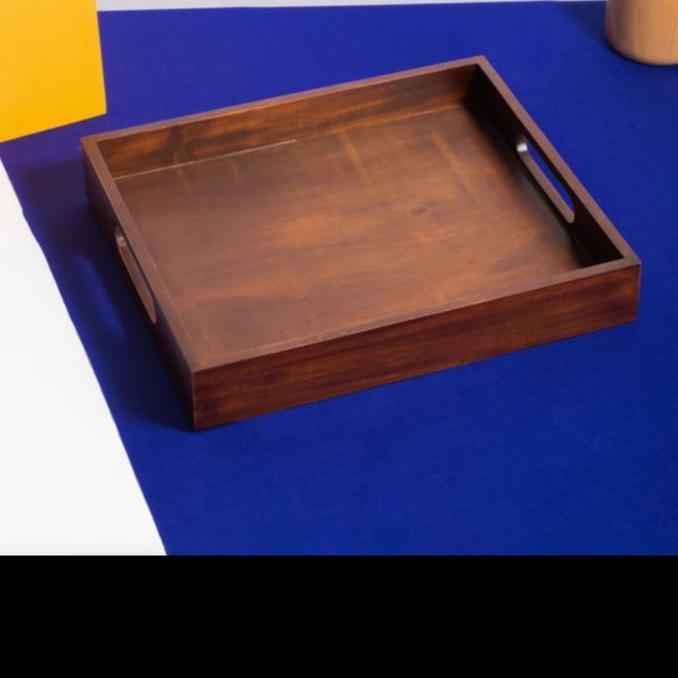 nampan besar ukuran 30x50 cm nampan kayu besar LN