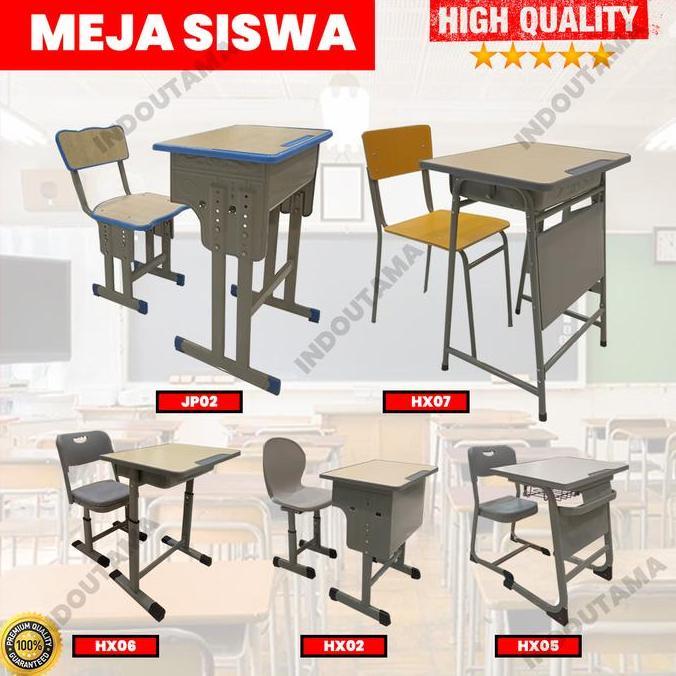 PROMO - Meja Kursi Siswa / Meja Siswa / Meja Sekolah / Bangku Sekolah