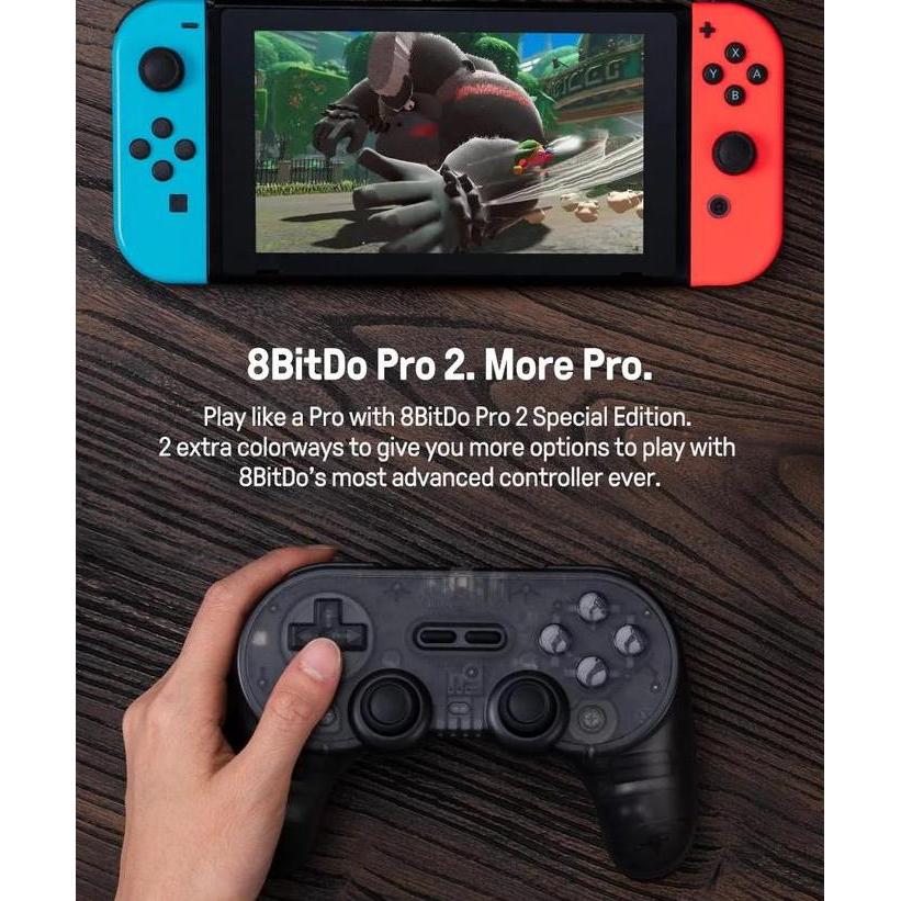 Funfake- 8Bitdo Pro 2 Colors Controller Bluetooth Gamepad Wireles Switch