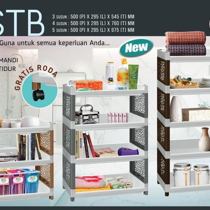 TERBARU - Rak serbaguna RSTB susun 4 tabitha