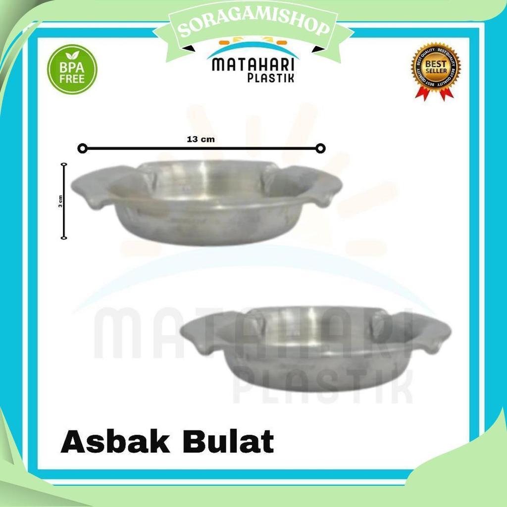 Asbak Murah/Asbak Rokok Alumunium Bulat/Asbak/Asbak Hoki Best Seller