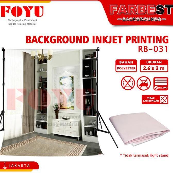 HARGA DISC - Background Backdrop Foto Photo Studio Inkjet Ukuran 2.6x3 M Meter Wisuda Graduation Gam