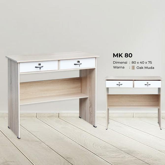 TERBARU - (Khusus grab/gosend) Meja kios Lunar meja belajar MK 80
