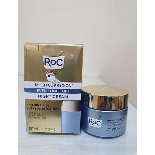 Roc Multi Correxion Even Tone + Lift 5 In 1 Night Cream 48Gr