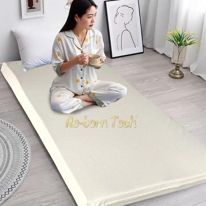 Re-born Tech Kasur Lipat  Rebounded 100x185x4cm Kasur Lantai Orthopedic Cover Oscar Waterproof (TERB
