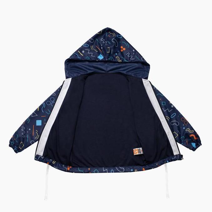 Atomic Kiddz Jaket Sublim Anak 1-12 Tahun - Linoz Navy Puring