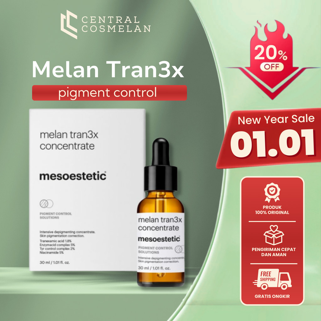 Melan Tran3x Concentrate Serum Serum Flek Brightening Serum