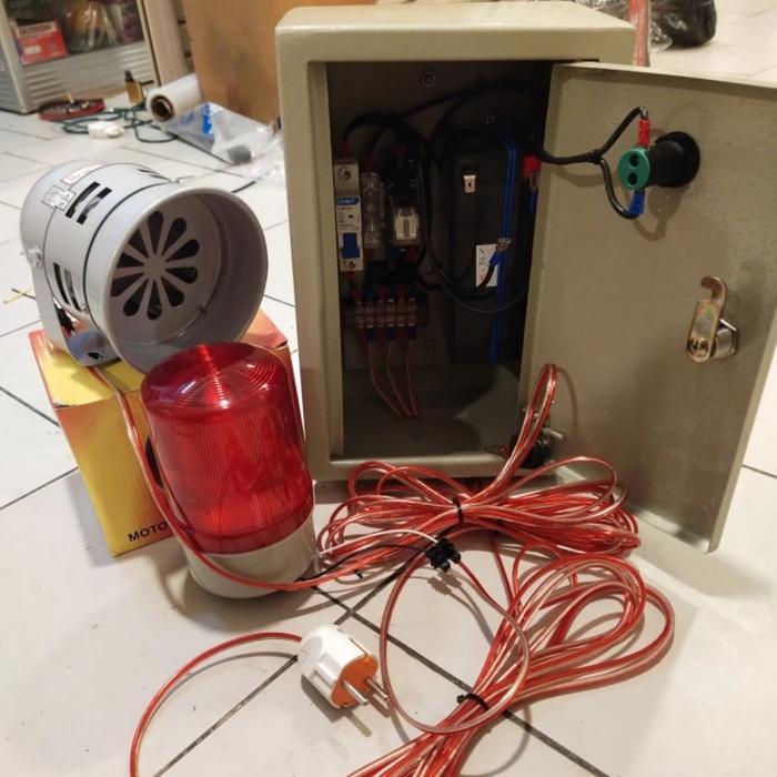 Sirene Emergency Fire Alarm Pln Mati Listrik/Panel Box Uot Pln Baru