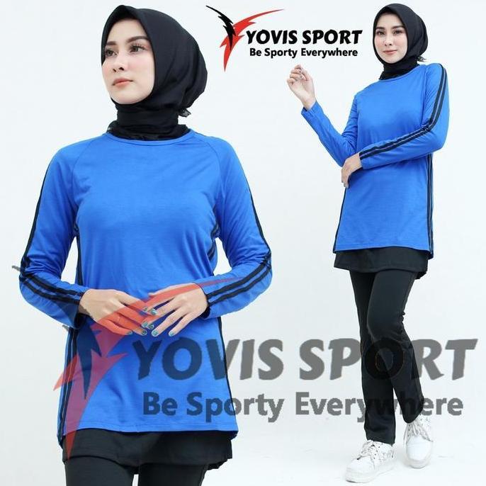 NEW - Setelan senam wanita Rok /baju senam /pakaian olahraga / kuning