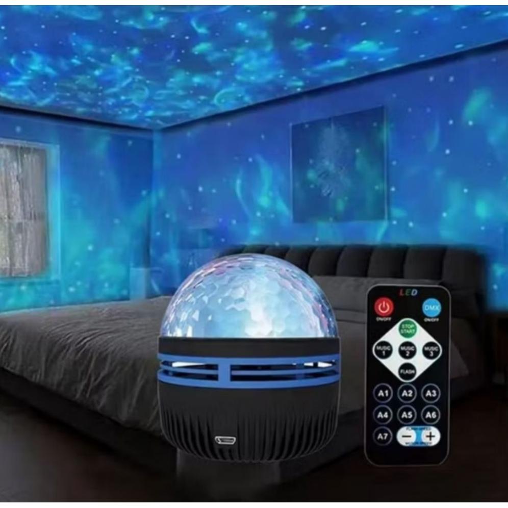 NEW LAMPU PROYEKTOR AURORA  MINI  LAMP LAMPU GALAKSI AURORA MINI LAMPU TIDUR AURORA  Q6